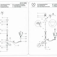 481013908 Аманда 8*40W E14 220 V люстра - 481013908 Аманда 8*40W E14 220 V люстра