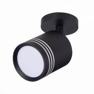 ST101.472.05 Светильник потолочный Черный LED 1*5W 4000K 390Lm Ra>80 120° D68xH140 170-240V - ST101.472.05 Светильник потолочный Черный LED 1*5W 4000K 390Lm Ra>80 120° D68xH140 170-240V