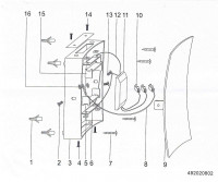 492020802 Котбус 2*5W LED 220 V бра