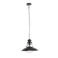 SL1143.403.01 Светильник подвесной ST-Luce Черный, Хром/Черный E27 1*60W
