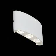 SL089.501.06 Светильник уличный настенный ST-Luce Белый кварцевый/Белый кварцевый, Прозрачный LED 6* - SL089.501.06 Светильник уличный настенный ST-Luce Белый кварцевый/Белый кварцевый, Прозрачный LED 6*