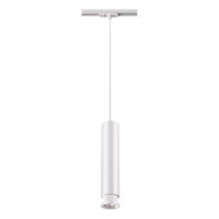357976 PORT NT19 080 белый Светильник трековый однофазный трехжильный IP20 LED 3000К 12W 220V EDDY